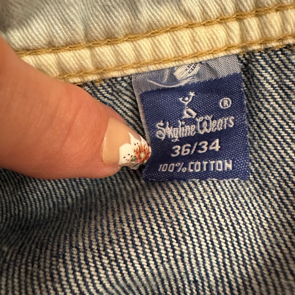 Men's Classic Blue Denim Overalls - Picture 6 of 7
